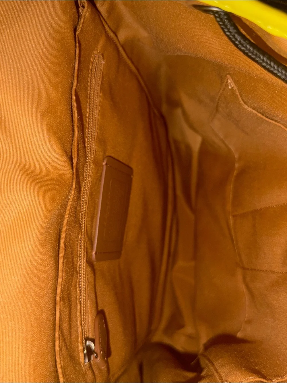 Coach backpack signature
